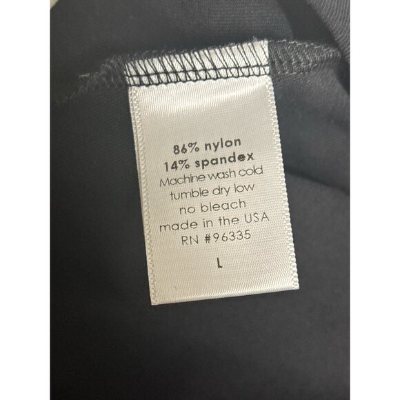 Whimsigoth Susana Monaco Womens Black Long Sleeve Top With Mock Neck & V-Necklin - Picture 4 of 8